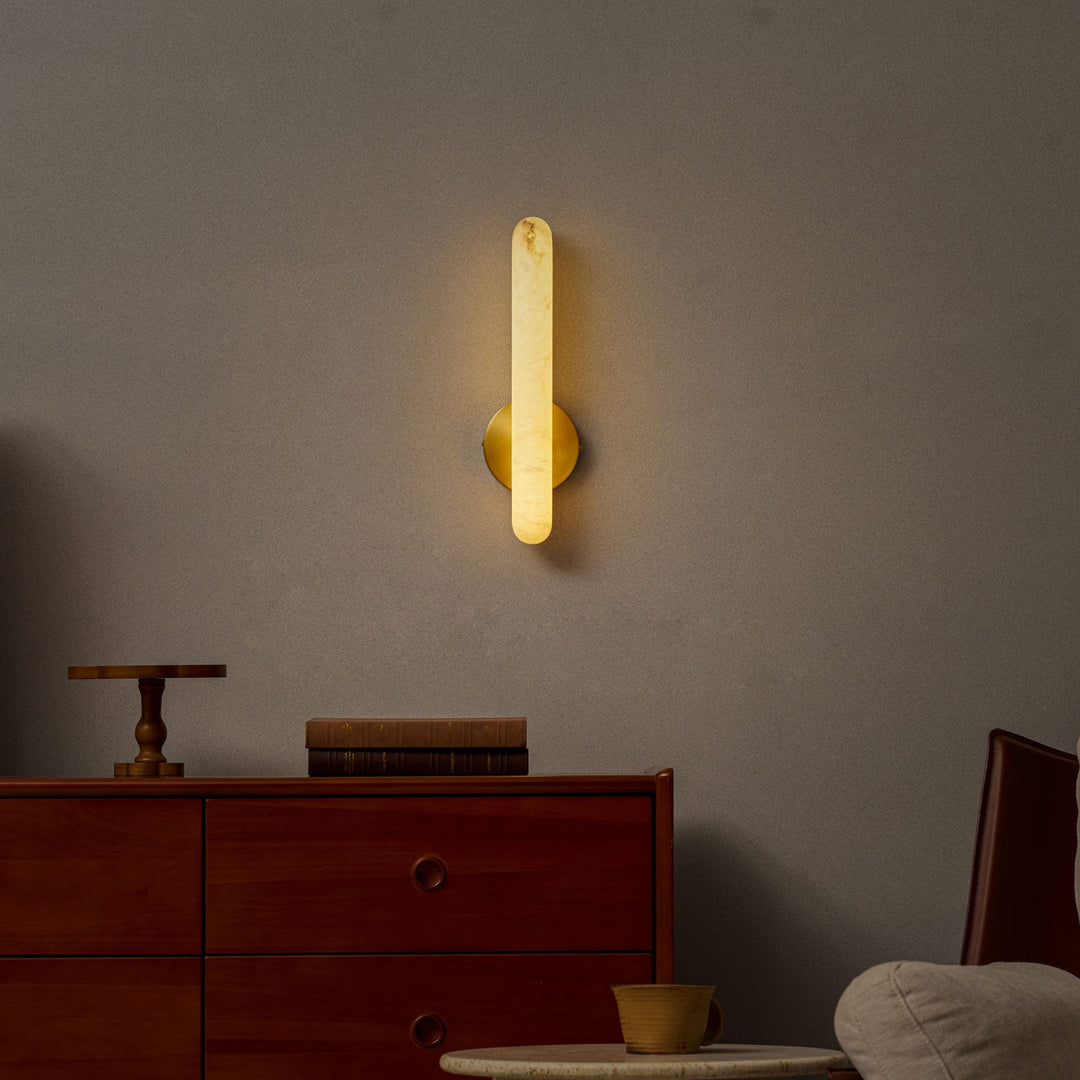 Alunari Alabaster Wall Sconce