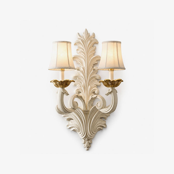 Amelie Resin Leaf Wall Sconce