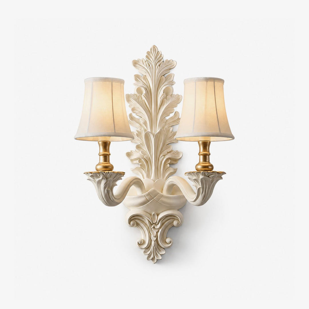 Amelie Resin Leaf Wall Sconce
