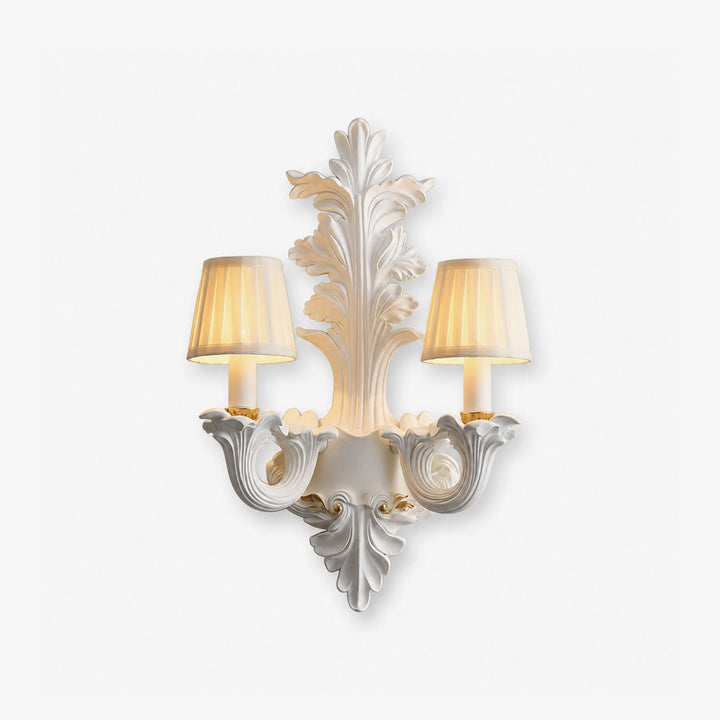 Amelie Resin Leaf Wall Sconce