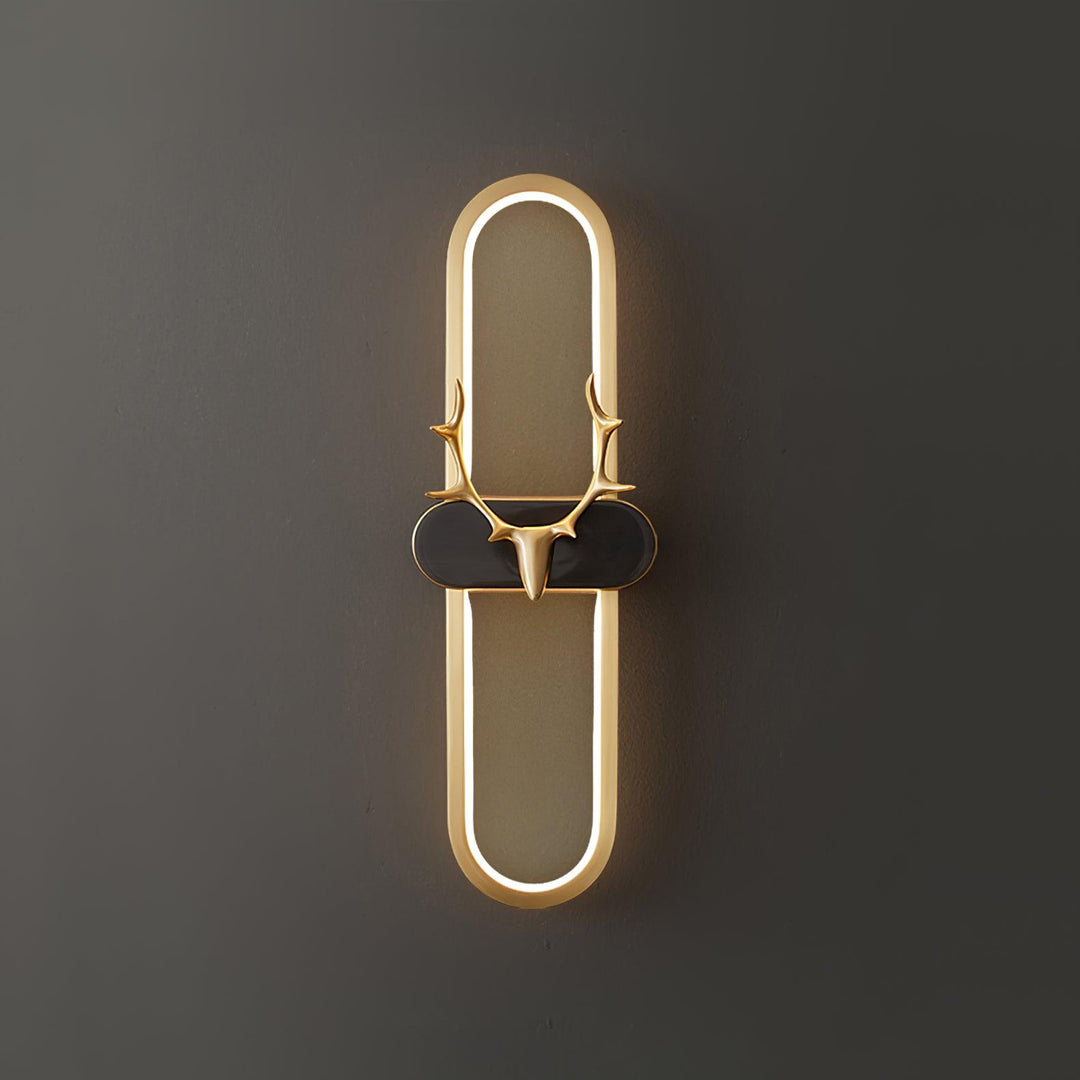 Antlers Halo Wall Lamp
