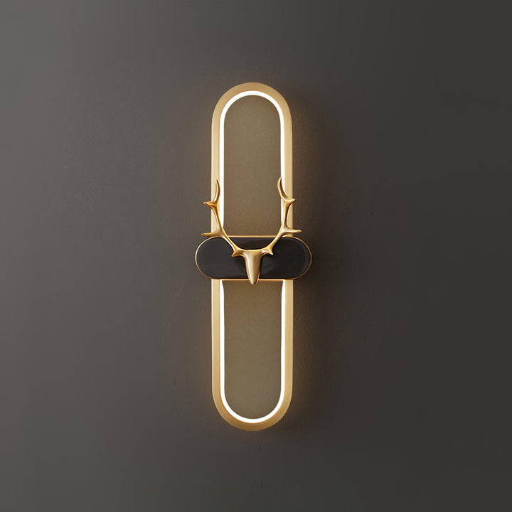 Antlers Halo Wall Lamp