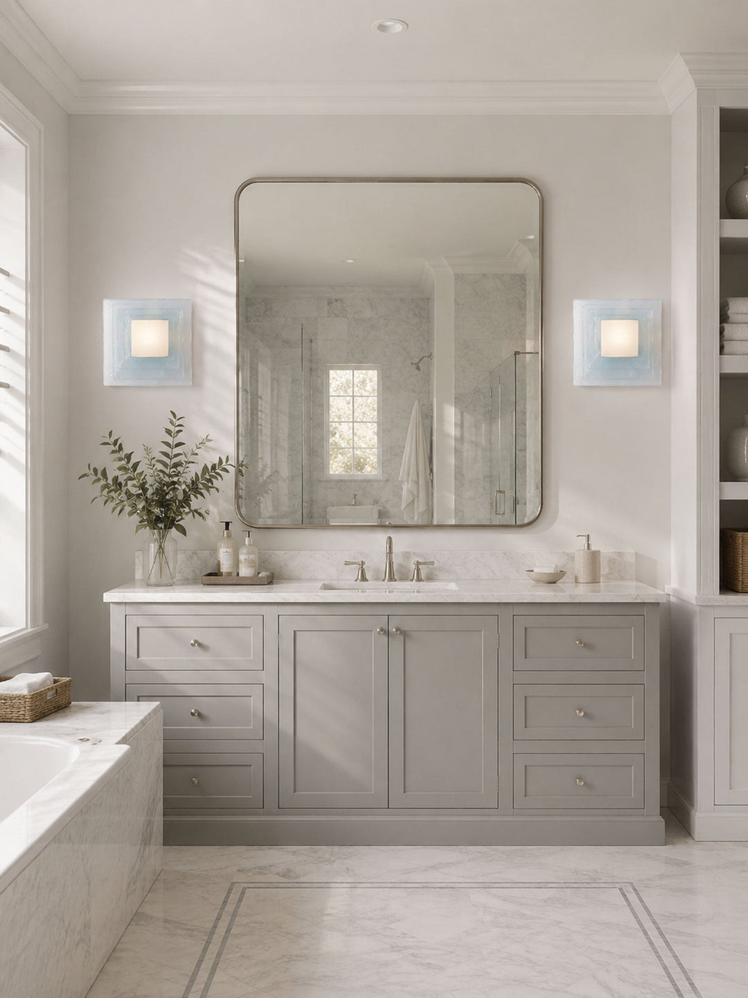 Aqua Cascade Sconce