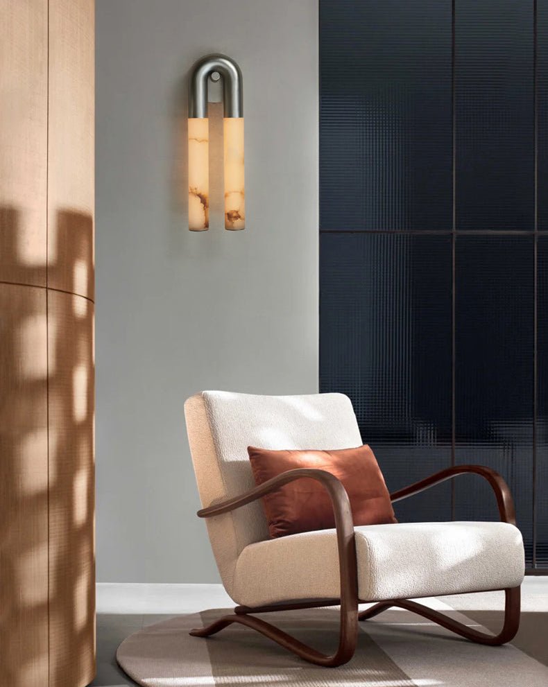 Arch Alabaster Sconce