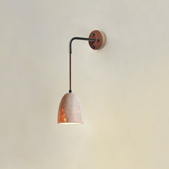 Arched Travertine Wall Light