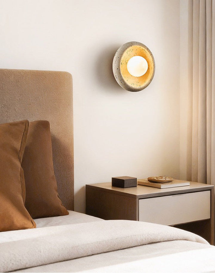 Arlo Travertine Wall Light
