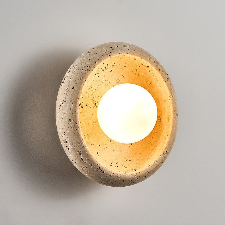 Arlo Travertine Wall Light