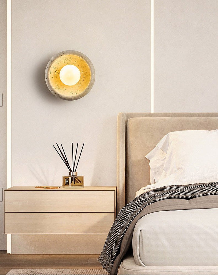 Arlo Travertine Wall Light