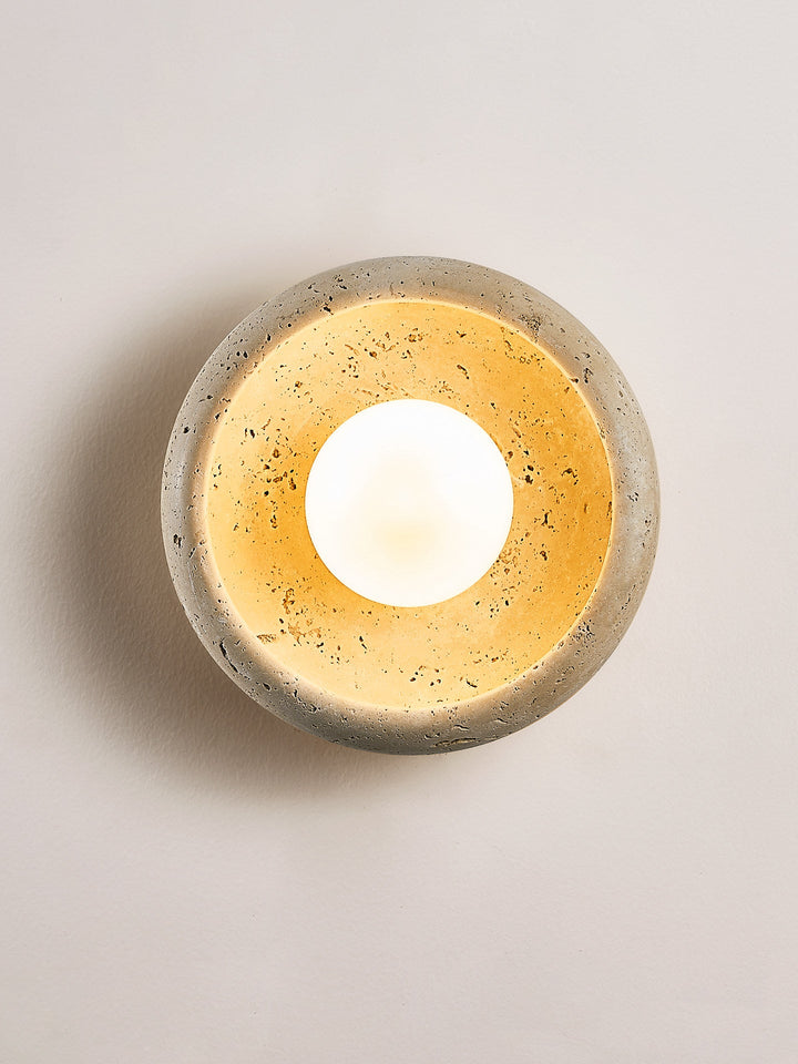 Arlo Travertine Wall Light