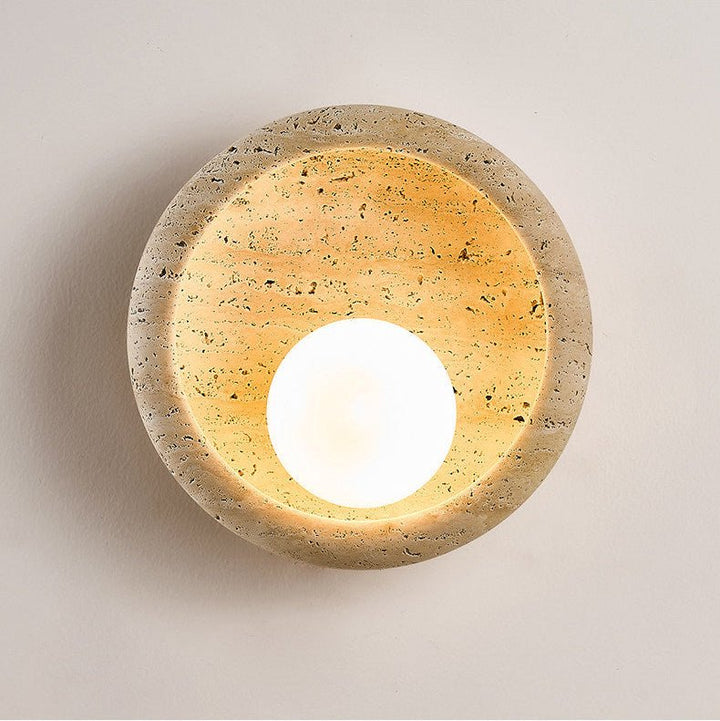 Arlo Travertine Wall Light