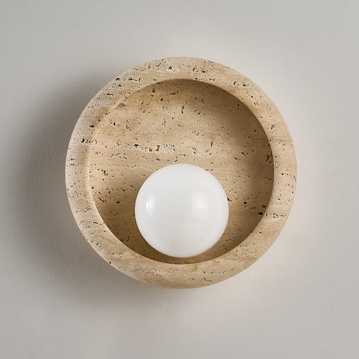 Arlo Travertine Wall Light