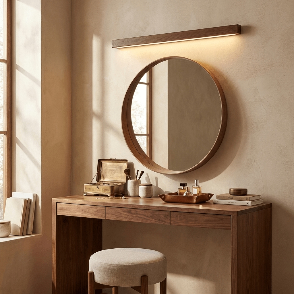 Arlo Linear Wood Wall Light