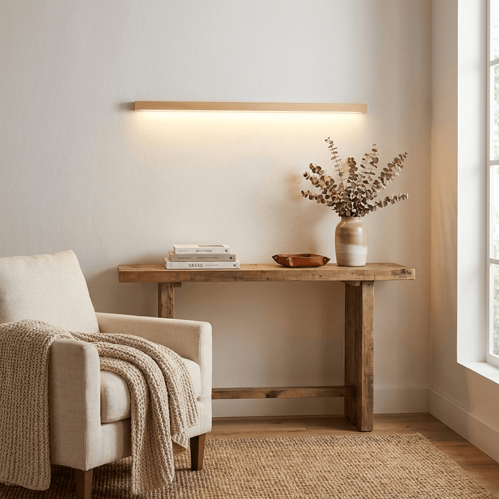 Arlo Linear Wood Wall Light