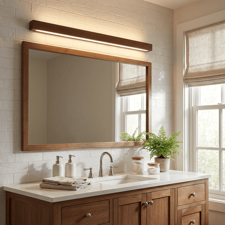Arlo Linear Wood Wall Light
