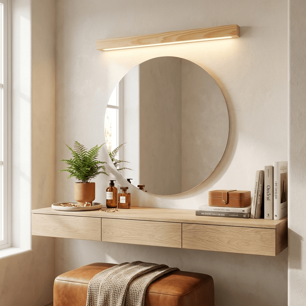 Arlo Linear Wood Wall Light