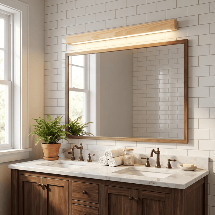 Arlo Linear Wood Wall Light