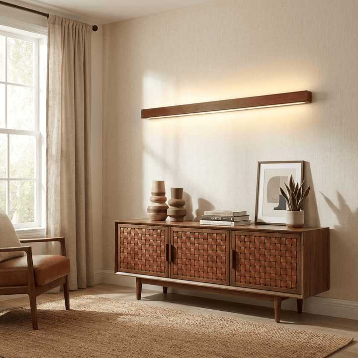 Arlo Linear Wood Wall Light