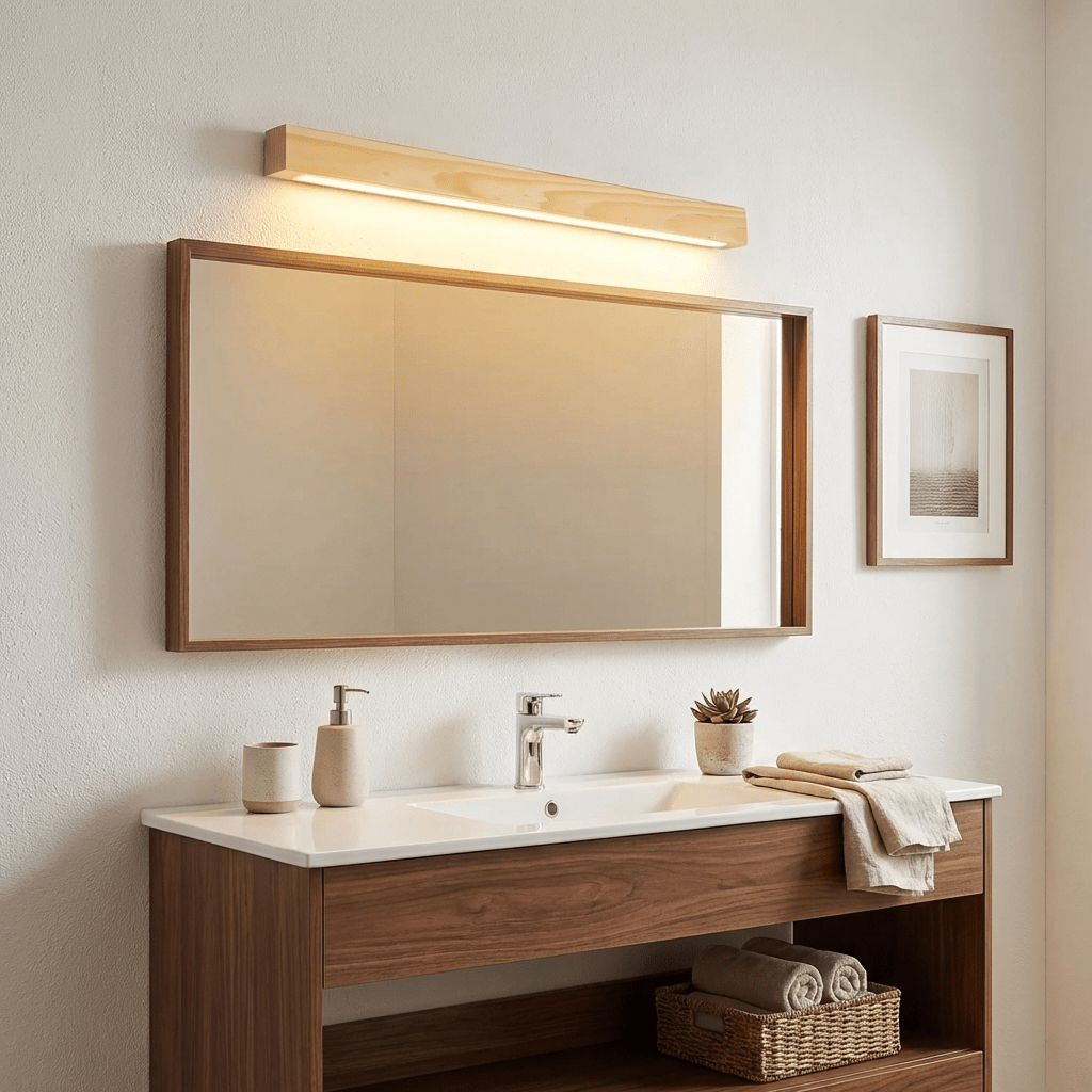 Arlo Linear Wood Wall Light