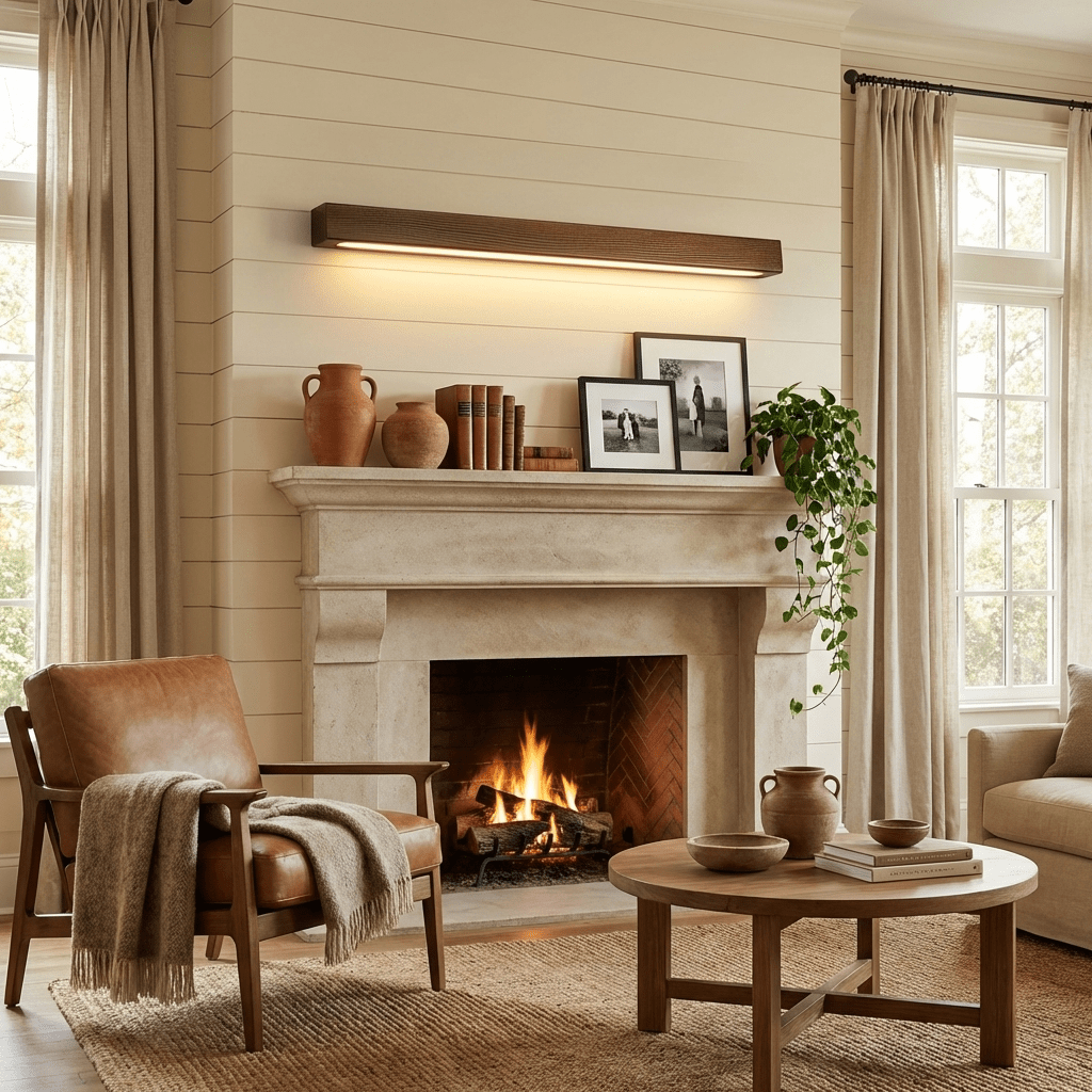 Arlo Linear Wood Wall Light