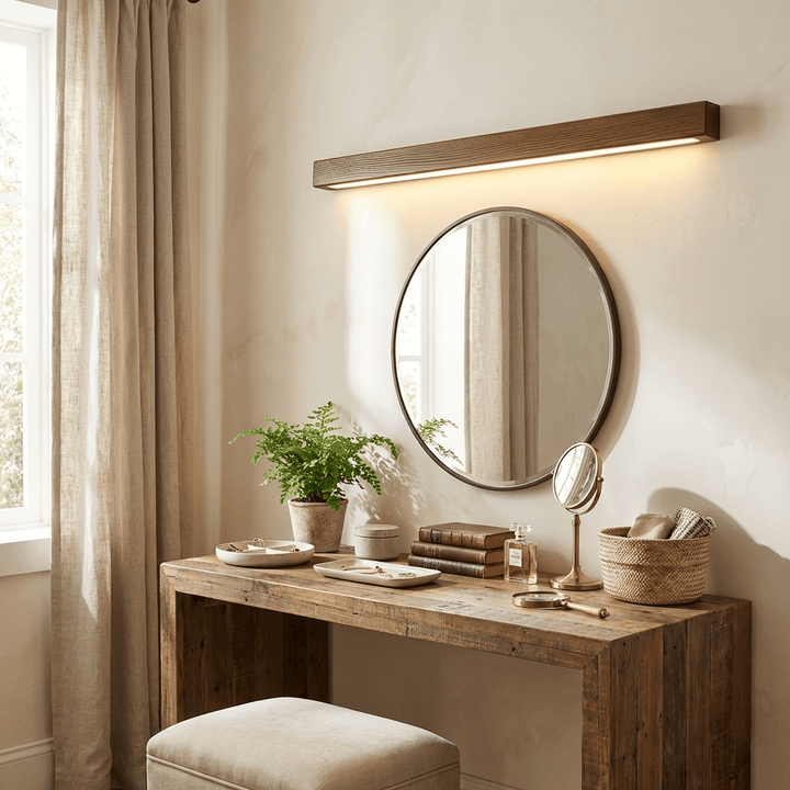 Arlo Linear Wood Wall Light