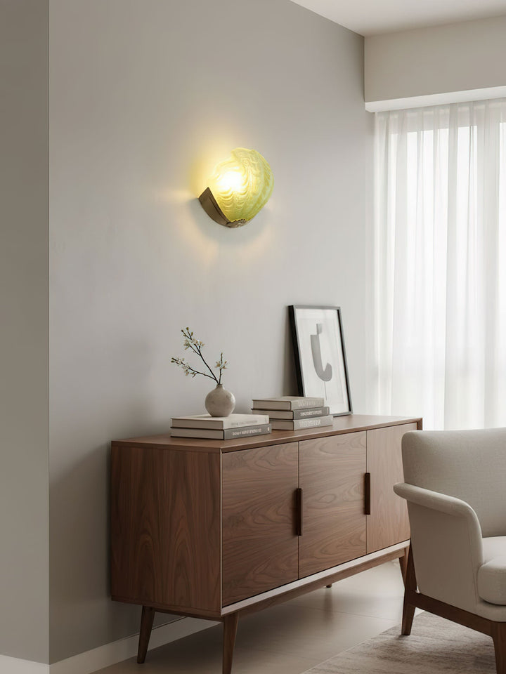 Art Deco Scallop Wall Light