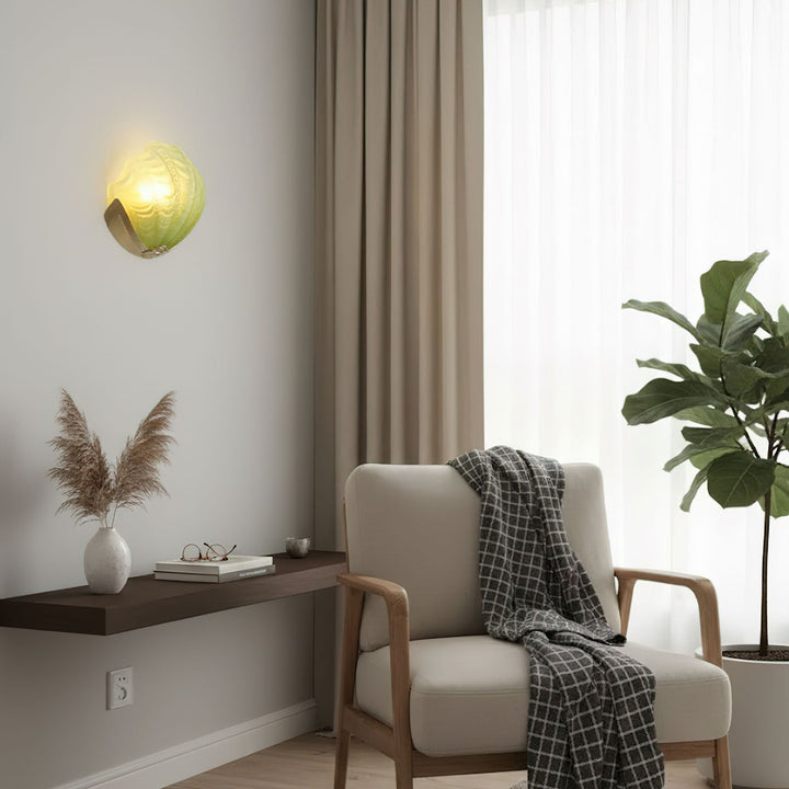 Art Deco Scallop Wall Light