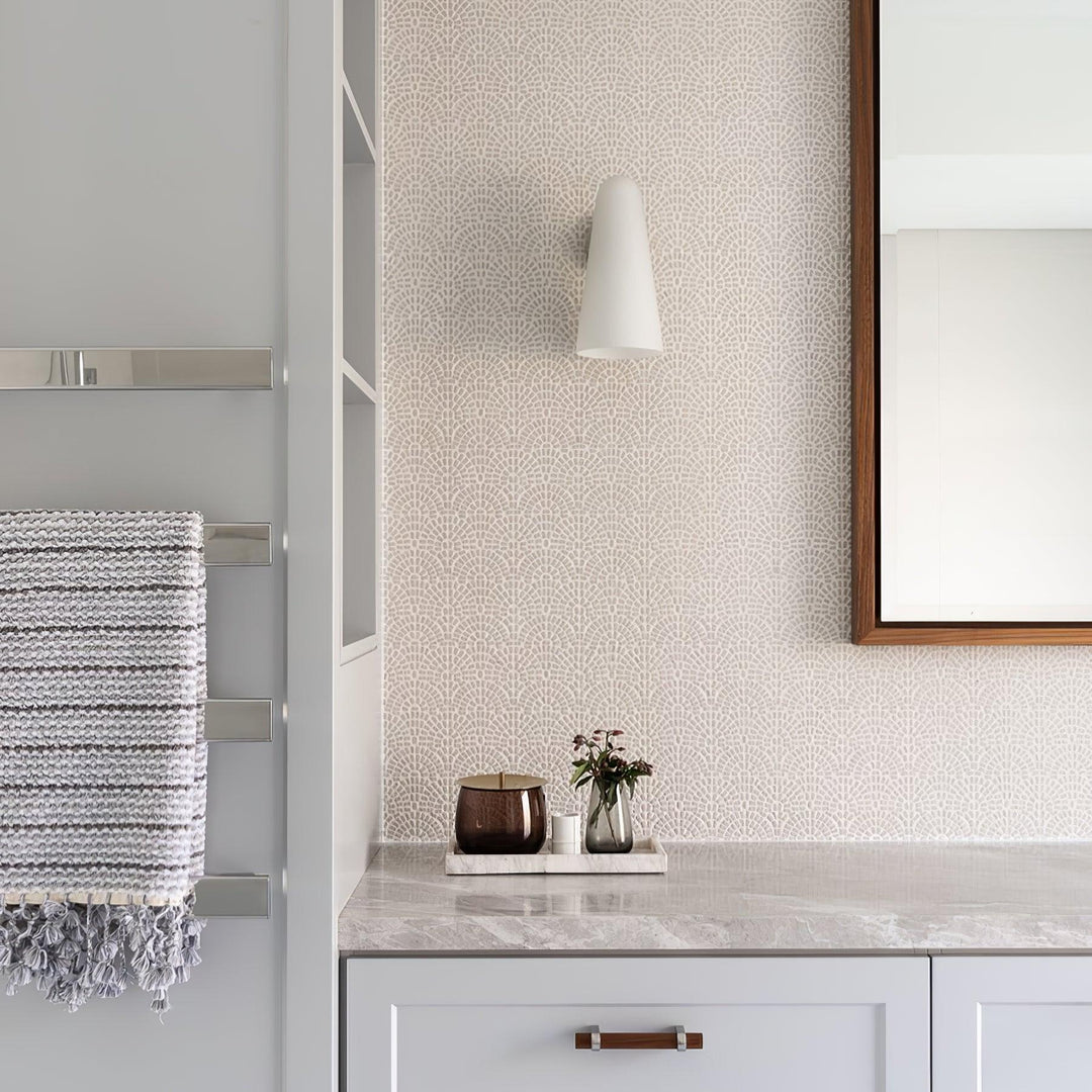 Conical Glass Plug-in Wall Lamp