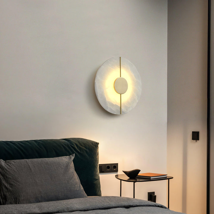 Artistic Alabaster Wall Lamp