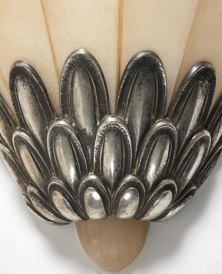 Artoria Petal Alabaster Wall Sconce