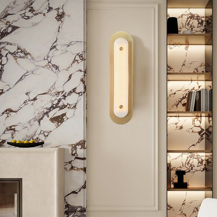 Asher Horizon Alabaster Wall Lamp
