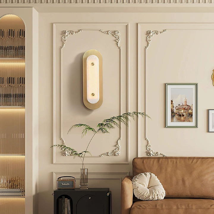 Asher Horizon Alabaster Wall Lamp