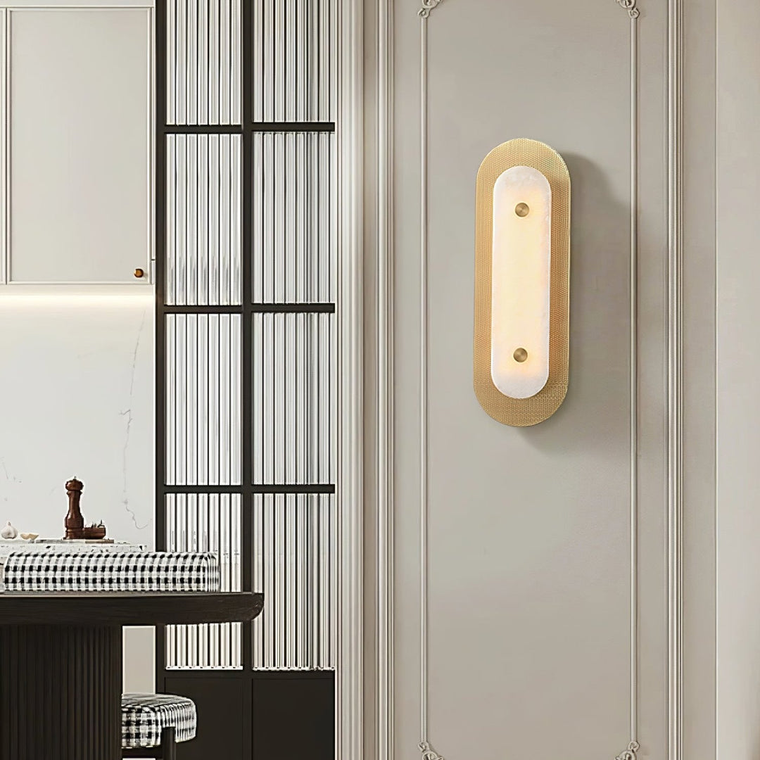 Asher Horizon Alabaster Wall Lamp