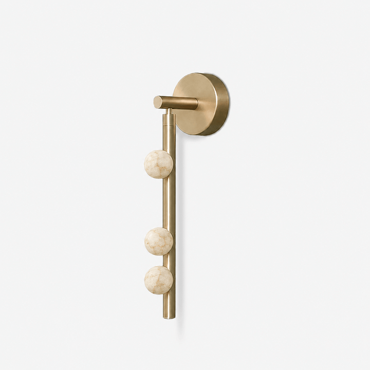 Asteria Alabaster Multi-Globe Wall Sconce
