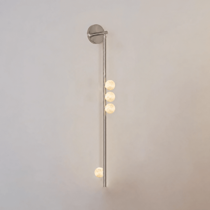 Asteria Alabaster Multi-Globe Wall Sconce