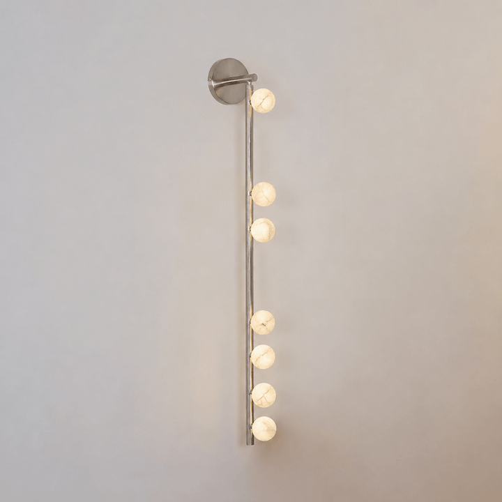 Asteria Alabaster Multi-Globe Wall Sconce