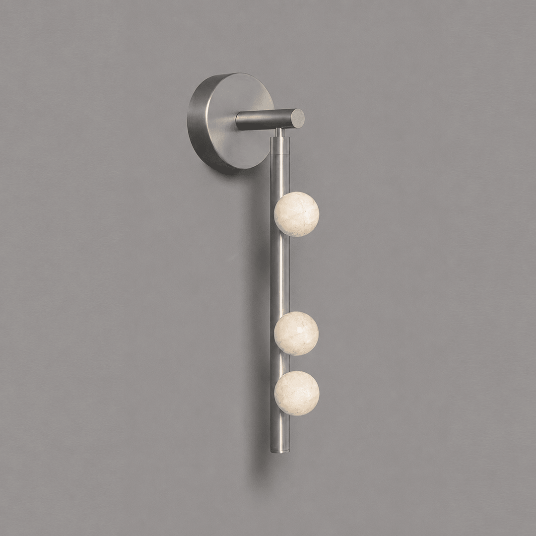 Asteria Alabaster Multi-Globe Wall Sconce