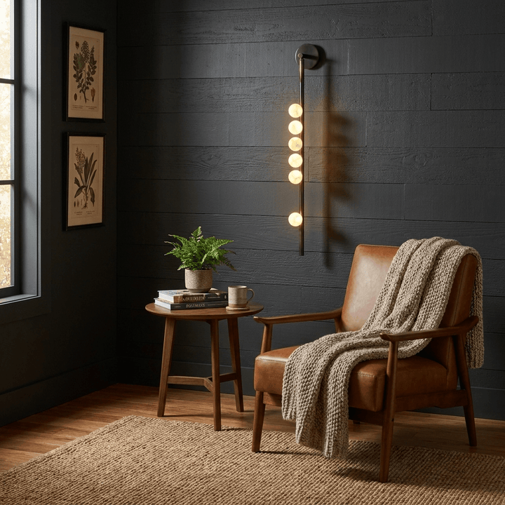 Asteria Alabaster Multi-Globe Wall Sconce