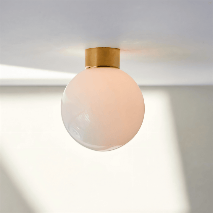 Aura Globe Glass Wall Light