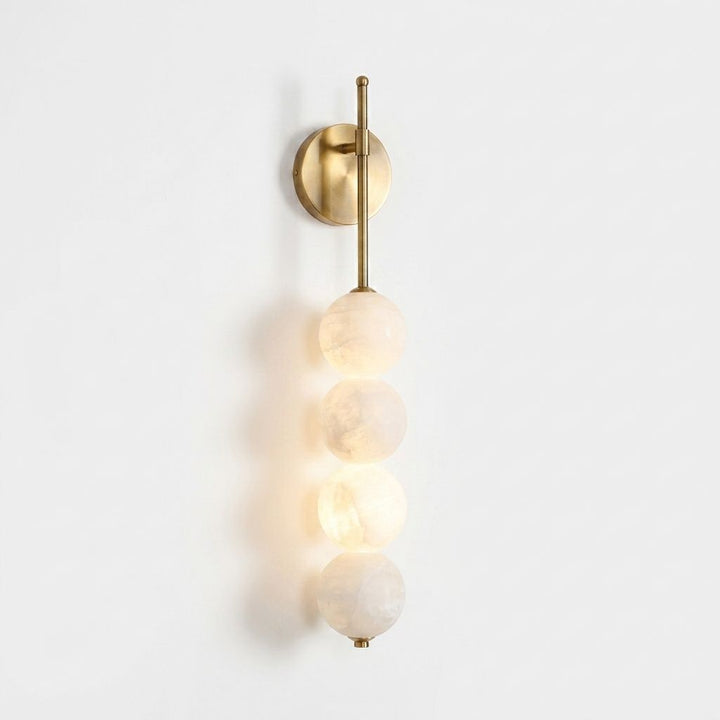 Aurelle Alabaster Wall Sconce