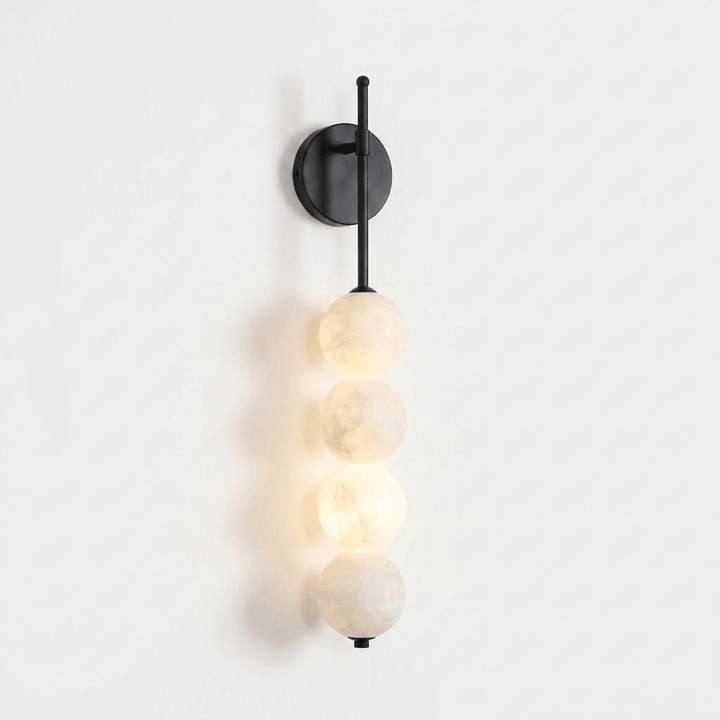 Aurelle Alabaster Wall Sconce