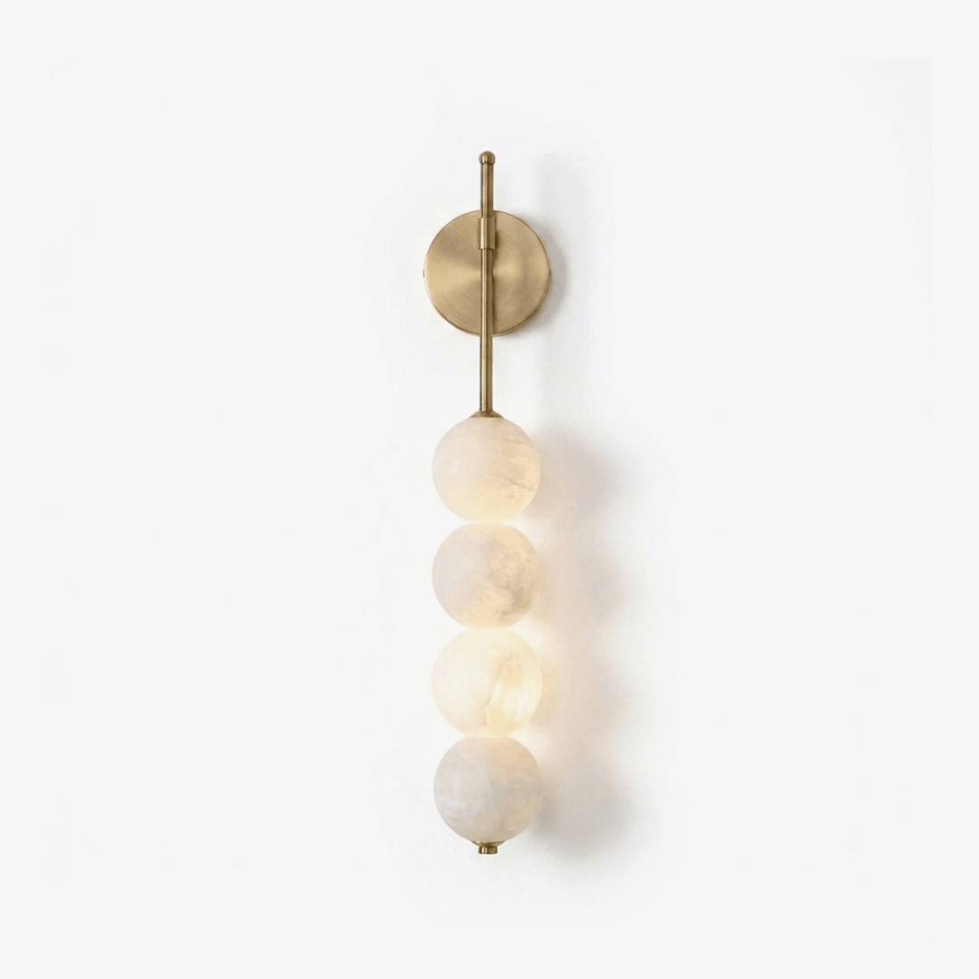Aurelle Alabaster Wall Sconce