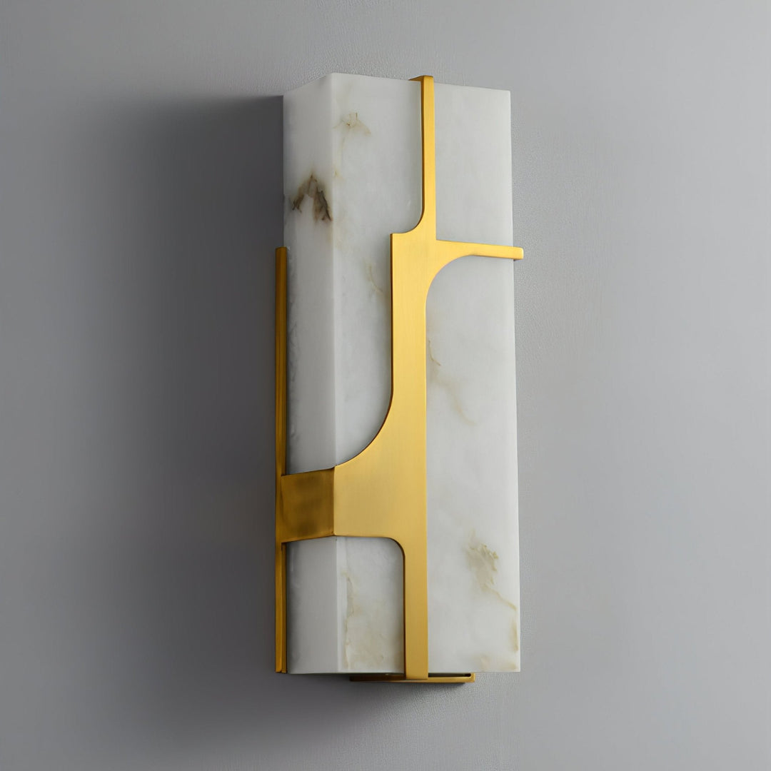 Aurevon Alabaster Wall Sconce