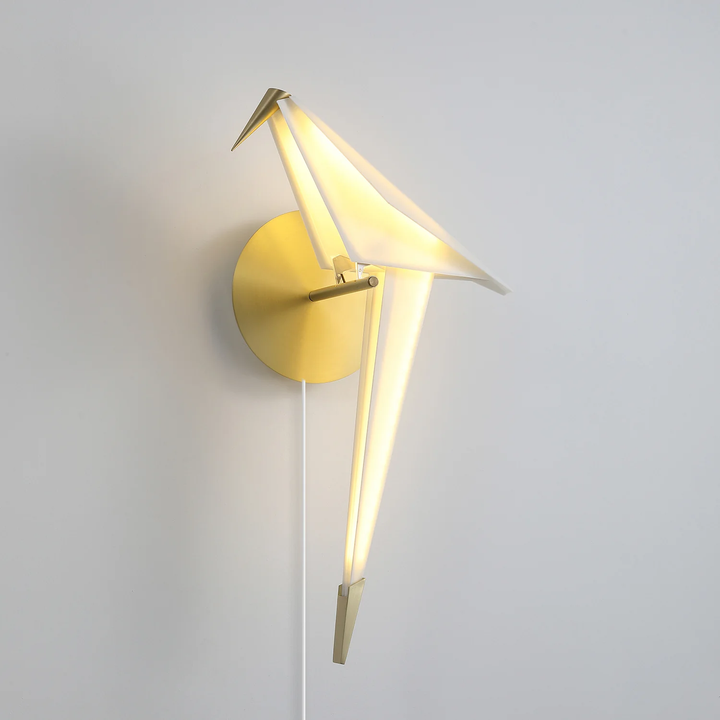 Avian Serenity Plug-in Wall Lamp