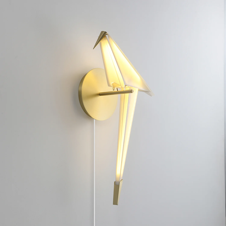 Avian Serenity Plug-in Wall Lamp