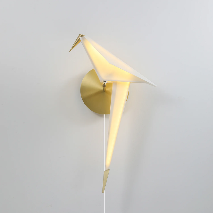 Avian Serenity Plug-in Wall Lamp