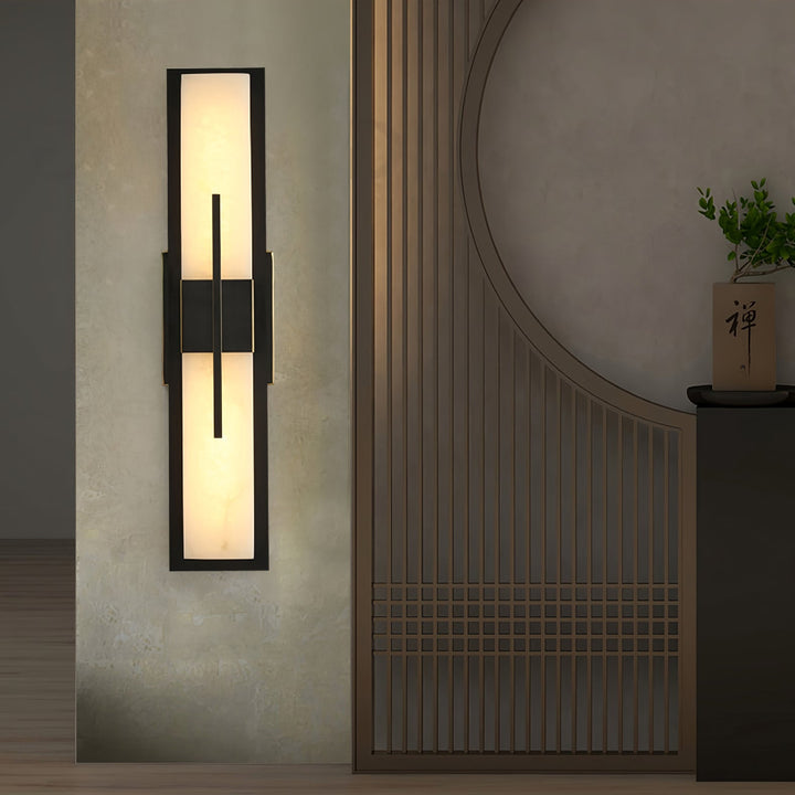Axis Twin Alabaster Sconce