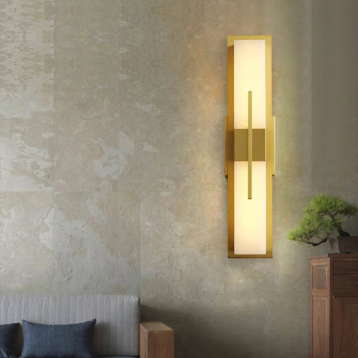 Axis Twin Alabaster Sconce