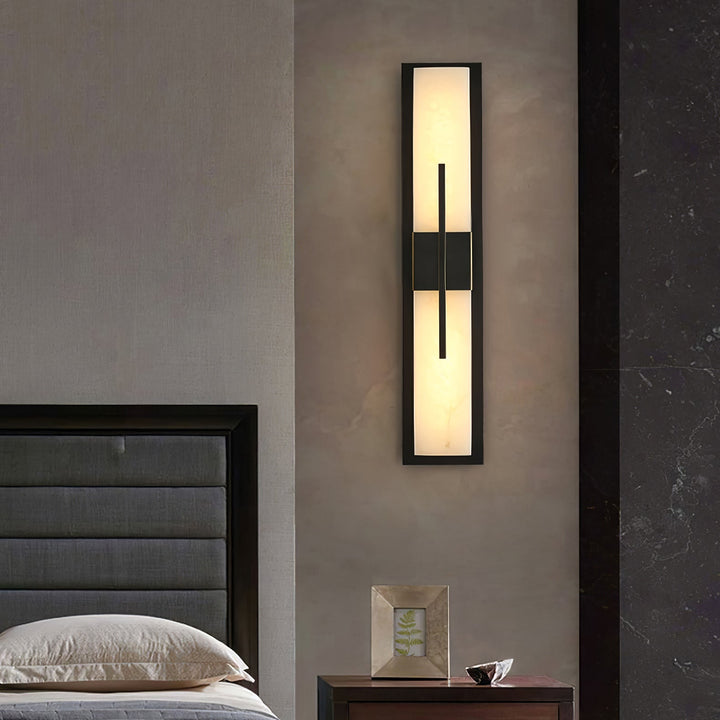 Axis Twin Alabaster Sconce