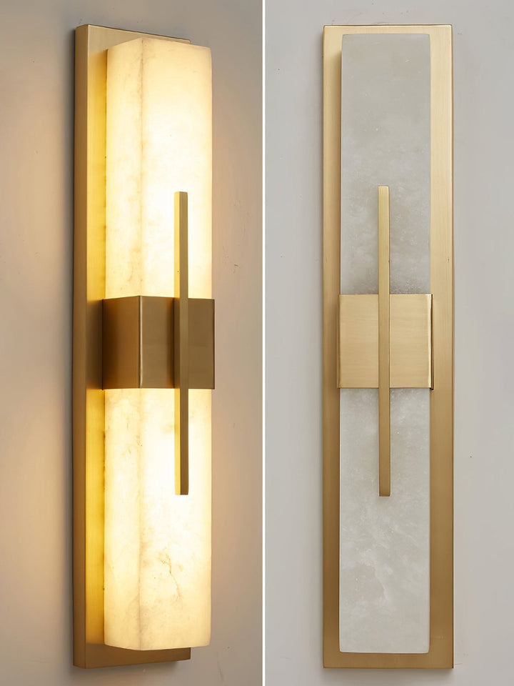 Axis Twin Alabaster Sconce