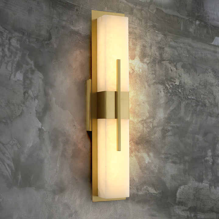 Axis Twin Alabaster Sconce